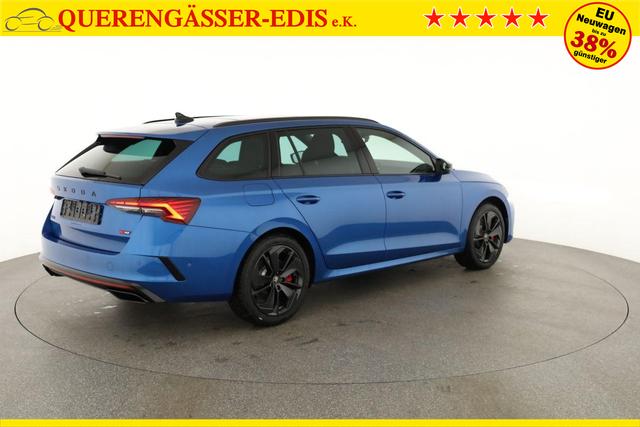 Skoda Octavia Combi 2.0 TSI 195 kW RS DSG, Pano, Standheizung, AHK, Navi, Matrix, Canton, Side, Winter, 5 J.-Garantie 