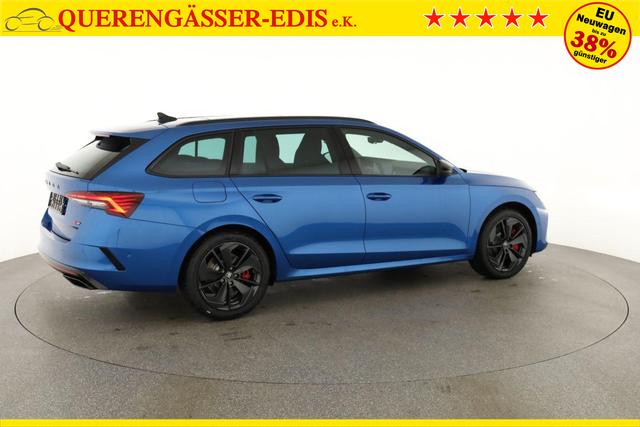 Skoda Octavia Combi 2.0 TSI 195 kW RS DSG, Pano, Standheizung, AHK, Navi, Matrix, Canton, Side, Winter, 5 J.-Garantie 