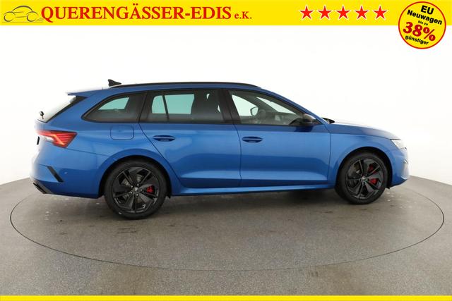 Skoda Octavia Combi 2.0 TSI 195 kW RS DSG, Pano, Standheizung, AHK, Navi, Matrix, Canton, Side, Winter, 5 J.-Garantie 