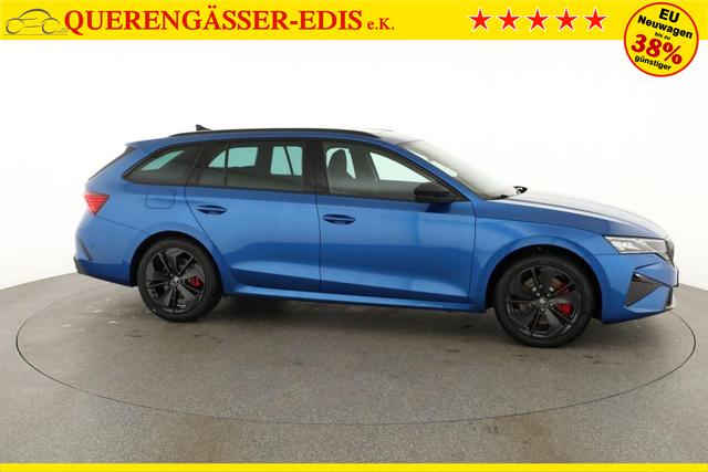 Skoda Octavia Combi 2.0 TSI 195 kW RS DSG, Pano, Standheizung, AHK, Navi, Matrix, Canton, Side, Winter, 5 J.-Garantie 