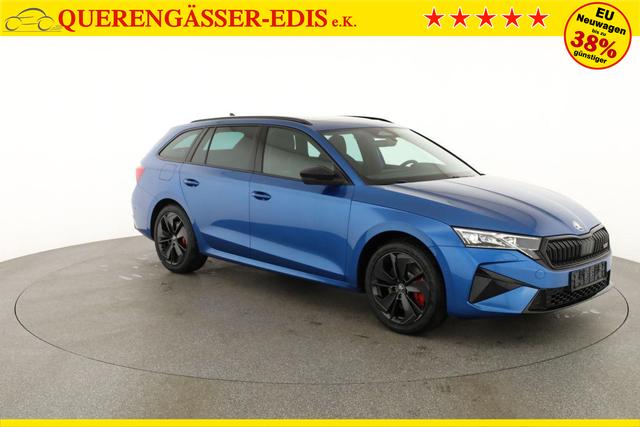 Skoda Octavia Combi 2.0 TSI 195 kW RS DSG, Pano, Standheizung, AHK, Navi, Matrix, Canton, Side, Winter, 5 J.-Garantie 