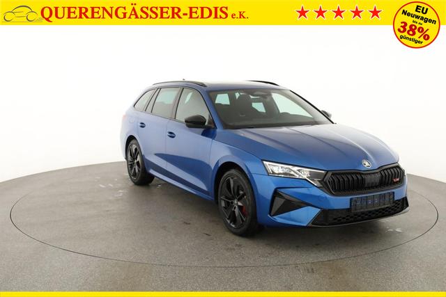 Skoda Octavia Combi 2.0 TSI 195 kW RS DSG, Pano, Standheizung, AHK, Navi, Matrix, Canton, Side, Winter, 5 J.-Garantie 