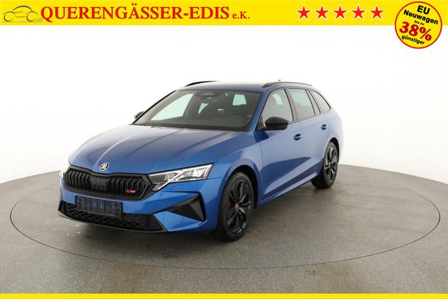 Skoda Octavia Combi 2.0 TSI 195 kW RS DSG, Pano, Standheizung, AHK, Navi, Matrix, Canton, Side, Winter, 5 J.-Garantie 