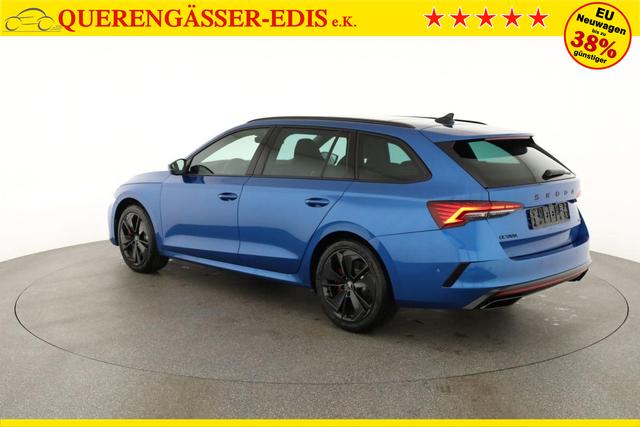 Skoda Octavia Combi 2.0 TSI 195 kW RS DSG, Pano, Standheizung, AHK, Navi, Matrix, Canton, Side, Winter, 5 J.-Garantie 