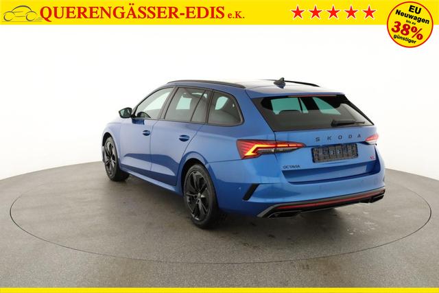 Skoda Octavia Combi 2.0 TSI 195 kW RS DSG, Pano, Standheizung, AHK, Navi, Matrix, Canton, Side, Winter, 5 J.-Garantie 