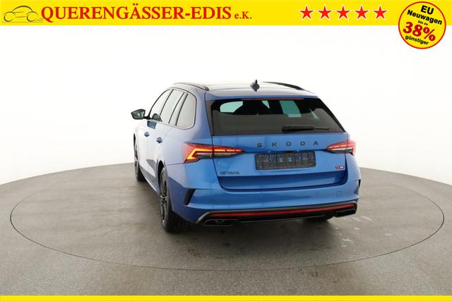Skoda Octavia Combi 2.0 TSI 195 kW RS DSG, Pano, Standheizung, AHK, Navi, Matrix, Canton, Side, Winter, 5 J.-Garantie 