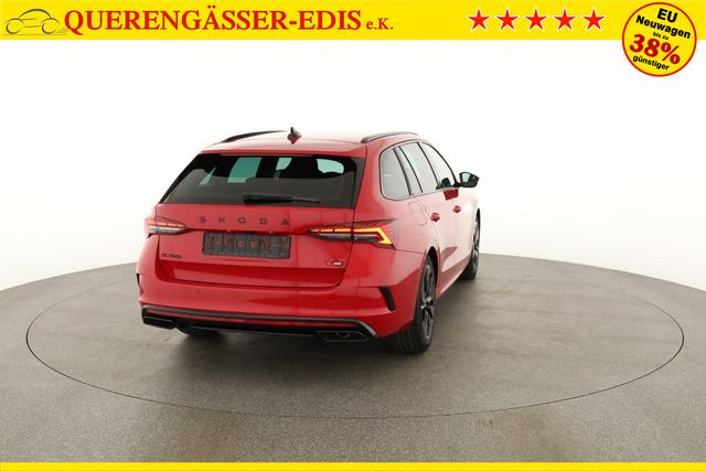Skoda Octavia Combi 2.0 TSI 195 kW RS DSG, AHK, Navi, Matrix, Canton, Side, Winter, 5 J.-Garantie 