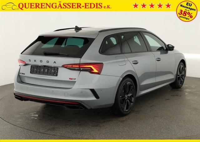 Skoda Octavia Combi 2.0 TSI 195 kW RS DSG, Pano, Standheizung, AHK, Navi, Matrix, Canton, Side, Winter, 5 J.-Garantie 