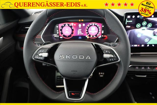 Skoda Octavia Combi 2.0 TSI 195 kW RS DSG, Pano, Standheizung, AHK, Navi, Matrix, Canton, Side, Winter, 5 J.-Garantie 