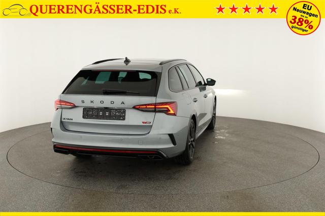 Skoda Octavia Combi 2.0 TSI 195 kW RS DSG, Pano, Standheizung, AHK, Navi, Matrix, Canton, Side, Winter, 5 J.-Garantie 