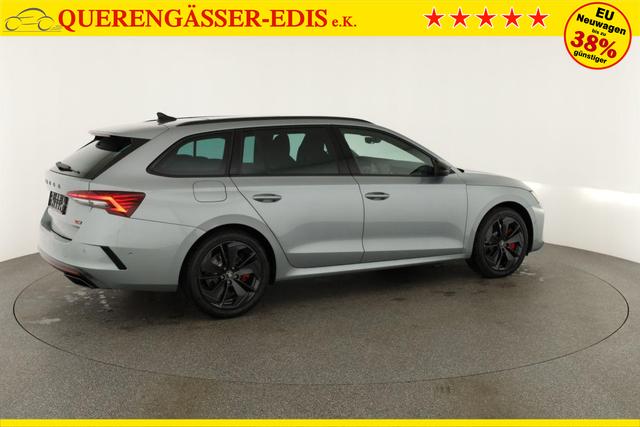 Skoda Octavia Combi 2.0 TSI 195 kW RS DSG, Pano, Standheizung, AHK, Navi, Matrix, Canton, Side, Winter, 5 J.-Garantie 