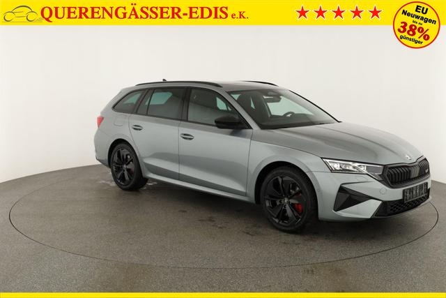 Skoda Octavia Combi 2.0 TSI 195 kW RS DSG, Pano, Standheizung, AHK, Navi, Matrix, Canton, Side, Winter, 5 J.-Garantie 