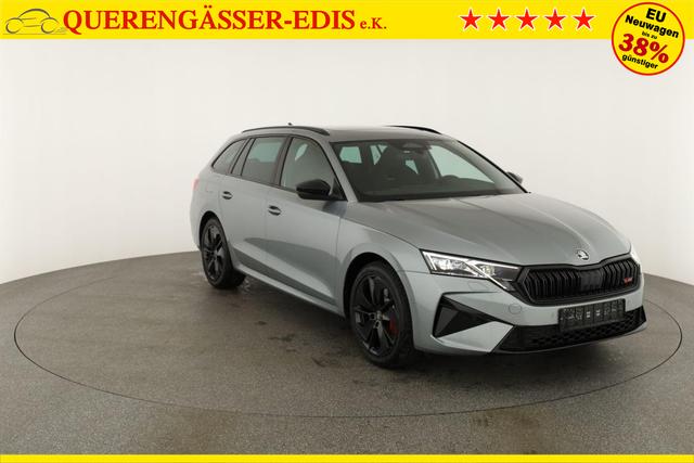 Skoda Octavia Combi 2.0 TSI 195 kW RS DSG, Pano, Standheizung, AHK, Navi, Matrix, Canton, Side, Winter, 5 J.-Garantie 