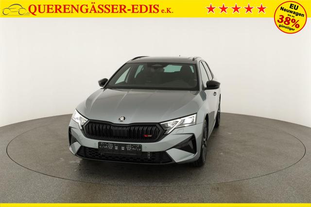 Skoda Octavia Combi 2.0 TSI 195 kW RS DSG, Pano, Standheizung, AHK, Navi, Matrix, Canton, Side, Winter, 5 J.-Garantie 