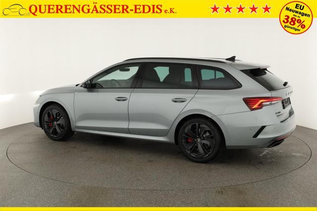 Skoda Octavia Combi 2.0 TSI 195 kW RS DSG, Pano, Standheizung, AHK, Navi, Matrix, Canton, Side, Winter, 5 J.-Garantie 
