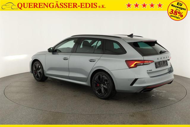 Skoda Octavia Combi 2.0 TSI 195 kW RS DSG, Pano, Standheizung, AHK, Navi, Matrix, Canton, Side, Winter, 5 J.-Garantie 