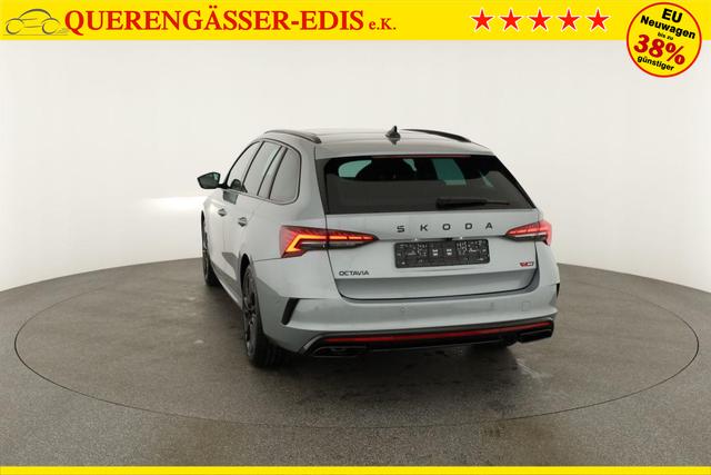 Skoda Octavia Combi 2.0 TSI 195 kW RS DSG, Pano, Standheizung, AHK, Navi, Matrix, Canton, Side, Winter, 5 J.-Garantie 