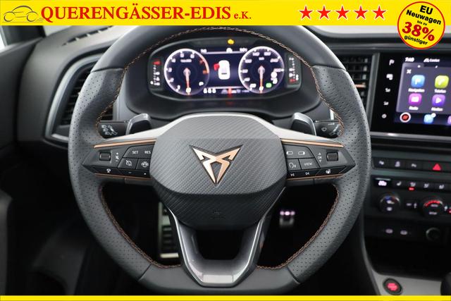 Cupra Ateca Basis 4Drive 2.0 TSI DSG 4Drive, AHK, Navi, Kamera, Side, Winter, el. Klappe, 19-Zoll, 5 J.-Garantie 