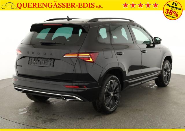 Skoda Karoq Sportline 1.5 TSI DSG Sportline, Pano, AHK, Navi, CANTON, Matrix, AreaView, Side, FS-beheizbar 