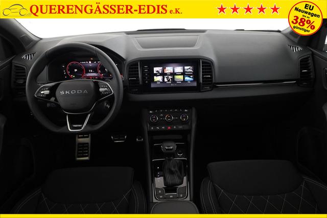 Skoda Karoq Sportline 1.5 TSI DSG Sportline, Pano, AHK, Navi, CANTON, Matrix, AreaView, Side, FS-beheizbar 