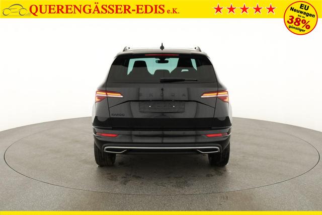 Skoda Karoq Sportline 1.5 TSI DSG Sportline, Pano, AHK, Navi, CANTON, Matrix, AreaView, Side, FS-beheizbar 