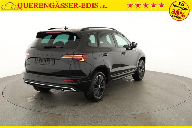 Skoda Karoq Sportline 1.5 TSI DSG Sportline, Pano, AHK, Navi, CANTON, Matrix, AreaView, Side, FS-beheizbar 