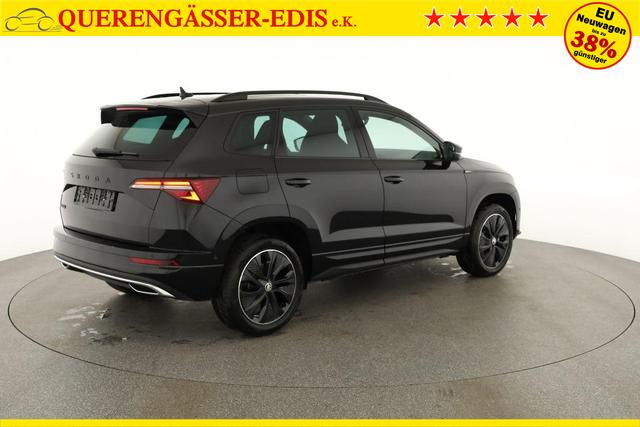 Skoda Karoq Sportline 1.5 TSI DSG Sportline, Pano, AHK, Navi, CANTON, Matrix, AreaView, Side, FS-beheizbar 
