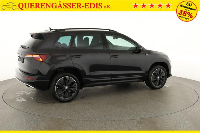 Skoda Karoq Sportline 1.5 TSI DSG Sportline, Pano, AHK, Navi, CANTON, Matrix, AreaView, Side, FS-beheizbar 