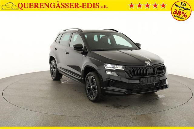 Skoda Karoq Sportline 1.5 TSI DSG Sportline, Pano, AHK, Navi, CANTON, Matrix, AreaView, Side, FS-beheizbar 