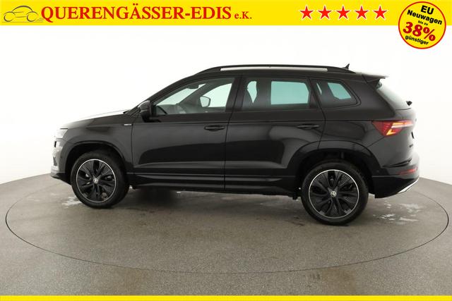 Skoda Karoq Sportline 1.5 TSI DSG Sportline, Pano, AHK, Navi, CANTON, Matrix, AreaView, Side, FS-beheizbar 