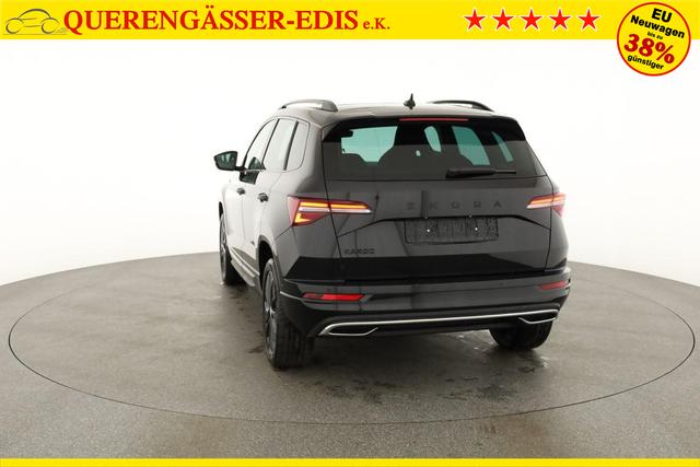 Skoda Karoq Sportline 1.5 TSI DSG Sportline, Pano, AHK, Navi, CANTON, Matrix, AreaView, Side, FS-beheizbar 