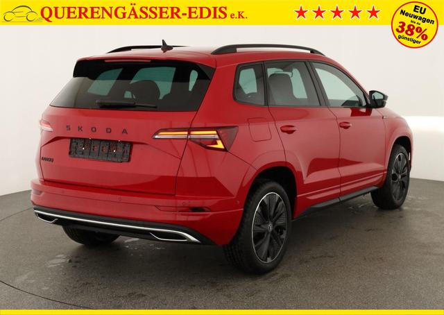 Skoda Karoq Sportline 1.5 TSI DSG Sportline, AHK, Navi, CANTON, Matrix, AreaView, Side, FS-beheizbar, 5-J. Garantie 