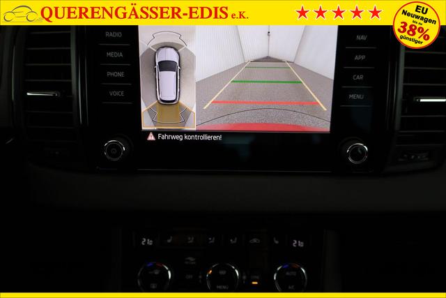 Skoda Karoq Sportline 1.5 TSI DSG Sportline, AHK, Navi, CANTON, Matrix, AreaView, Side, FS-beheizbar, 5-J. Garantie 