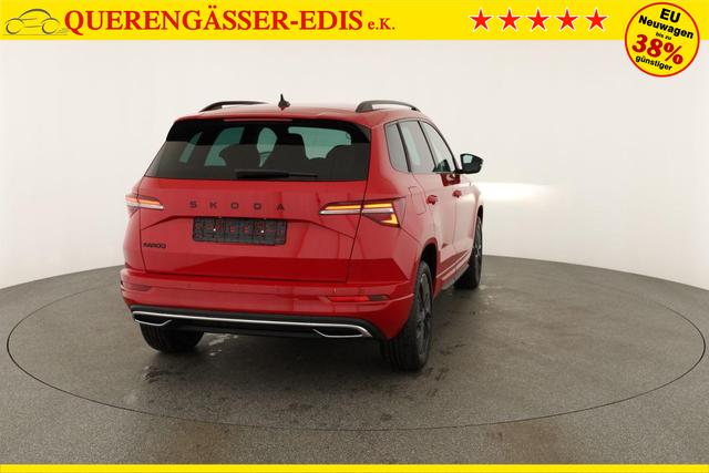 Skoda Karoq Sportline 1.5 TSI DSG Sportline, AHK, Navi, CANTON, Matrix, AreaView, Side, FS-beheizbar, 5-J. Garantie 