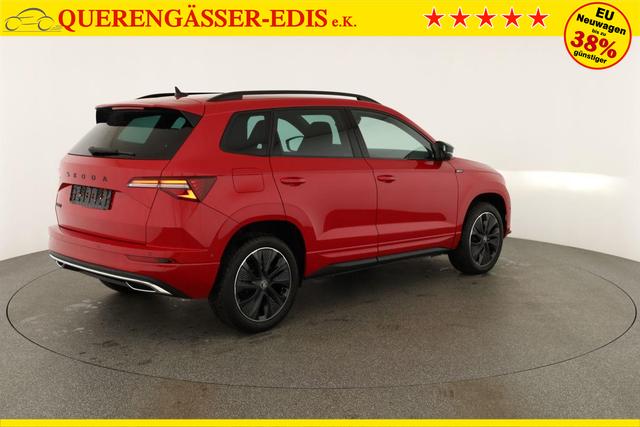 Skoda Karoq Sportline 1.5 TSI DSG Sportline, AHK, Navi, CANTON, Matrix, AreaView, Side, FS-beheizbar, 5-J. Garantie 