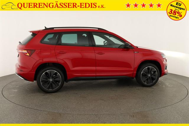 Skoda Karoq Sportline 1.5 TSI DSG Sportline, AHK, Navi, CANTON, Matrix, AreaView, Side, FS-beheizbar, 5-J. Garantie 