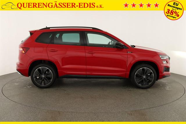 Skoda Karoq Sportline 1.5 TSI DSG Sportline, AHK, Navi, CANTON, Matrix, AreaView, Side, FS-beheizbar, 5-J. Garantie 