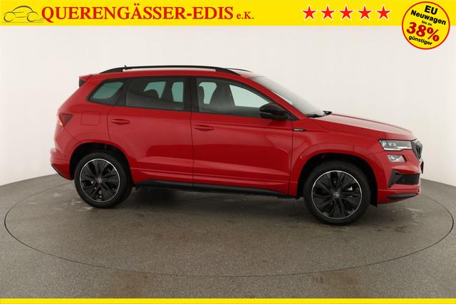 Skoda Karoq Sportline 1.5 TSI DSG Sportline, AHK, Navi, CANTON, Matrix, AreaView, Side, FS-beheizbar, 5-J. Garantie 