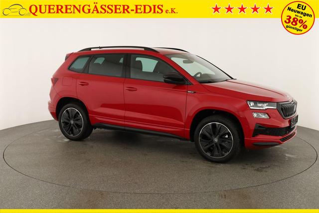 Skoda Karoq Sportline 1.5 TSI DSG Sportline, AHK, Navi, CANTON, Matrix, AreaView, Side, FS-beheizbar, 5-J. Garantie 