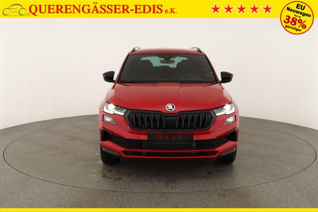 Skoda Karoq Sportline 1.5 TSI DSG Sportline, AHK, Navi, CANTON, Matrix, AreaView, Side, FS-beheizbar, 5-J. Garantie 