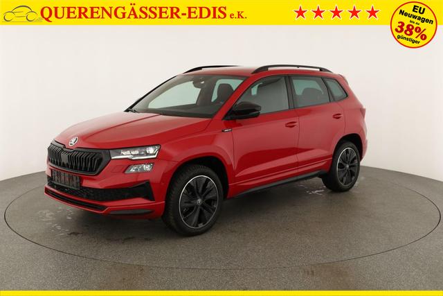Skoda Karoq Sportline 1.5 TSI DSG Sportline, AHK, Navi, CANTON, Matrix, AreaView, Side, FS-beheizbar, 5-J. Garantie 
