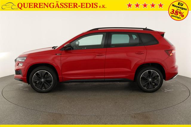 Skoda Karoq Sportline 1.5 TSI DSG Sportline, AHK, Navi, CANTON, Matrix, AreaView, Side, FS-beheizbar, 5-J. Garantie 