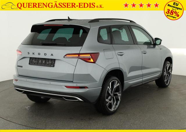 Skoda Karoq Sportline 1.5 TSI DSG Sportline, AHK, Navi, Matrix, Side, el. Klappe, Winter, 5 J.-Garantie 