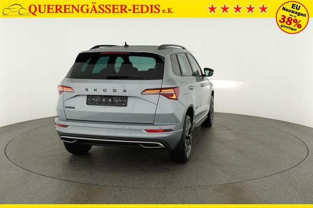 Skoda Karoq Sportline 1.5 TSI DSG Sportline, AHK, Navi, Matrix, Side, el. Klappe, Winter, 5 J.-Garantie 
