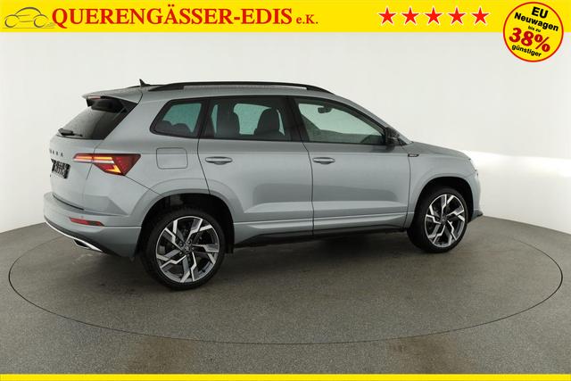 Skoda Karoq Sportline 1.5 TSI DSG Sportline, AHK, Navi, Matrix, Side, el. Klappe, Winter, 5 J.-Garantie 