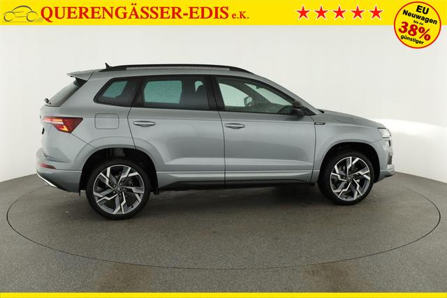 Skoda Karoq Sportline 1.5 TSI DSG Sportline, AHK, Navi, Matrix, Side, el. Klappe, Winter, 5 J.-Garantie 