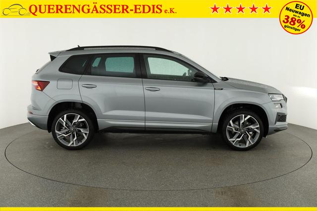 Skoda Karoq Sportline 1.5 TSI DSG Sportline, AHK, Navi, Matrix, Side, el. Klappe, Winter, 5 J.-Garantie 