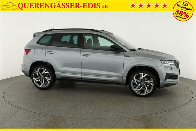 Skoda Karoq Sportline 1.5 TSI DSG Sportline, AHK, Navi, Matrix, Side, el. Klappe, Winter, 5 J.-Garantie 