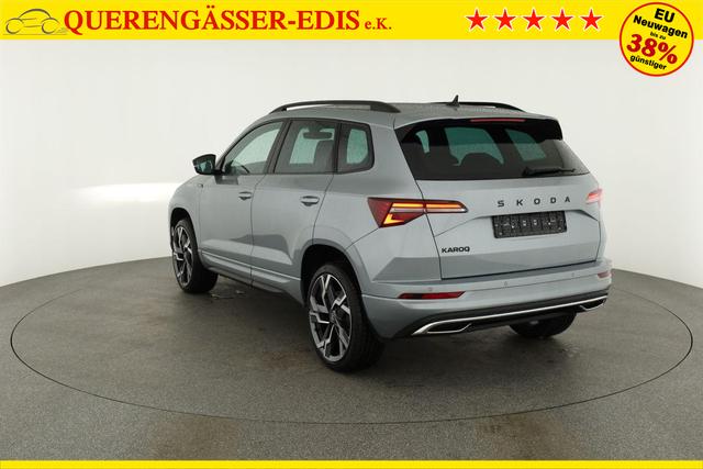 Skoda Karoq Sportline 1.5 TSI DSG Sportline, AHK, Navi, Matrix, Side, el. Klappe, Winter, 5 J.-Garantie 