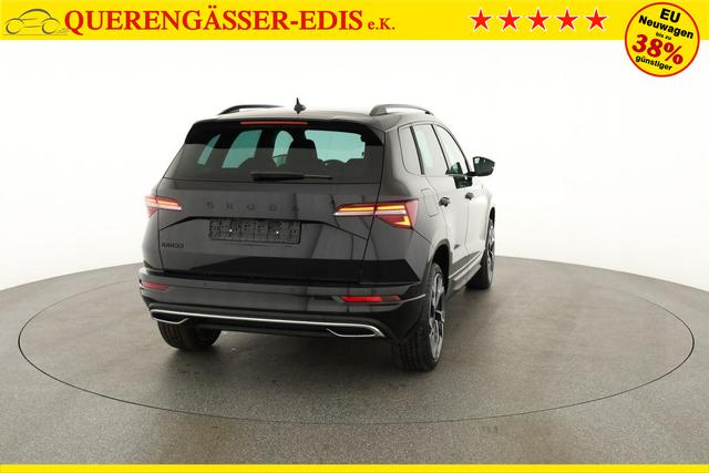 Skoda Karoq Sportline 1.5 TSI DSG Sportline, AHK, Navi, Matrix, Side, el. Klappe, Winter, 5 J.-Garantie 